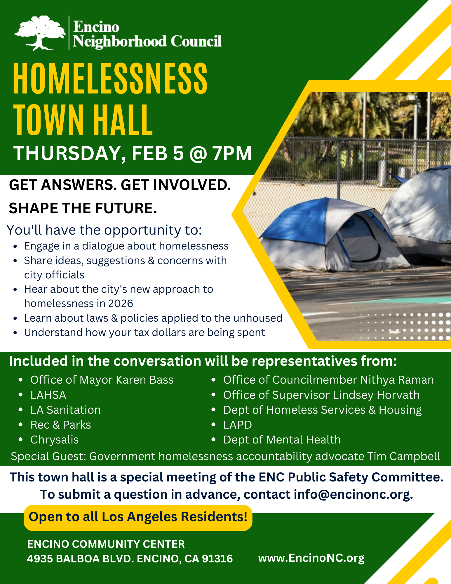 ENC Homelessness Town Hall